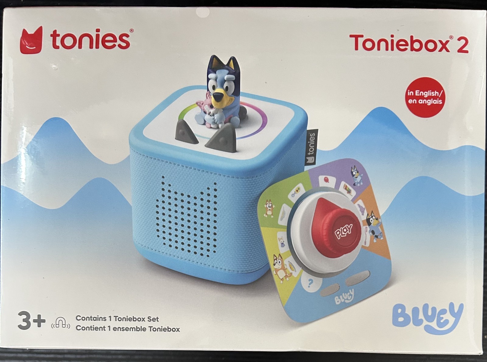 Tonies Bluey Toniebox 2 Play Set Sky Blue NEW 🚚✅