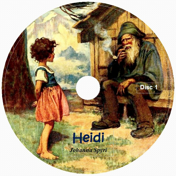 Heidi by Johanna Spyri 9 Audio CD English unabridged children\'s classic