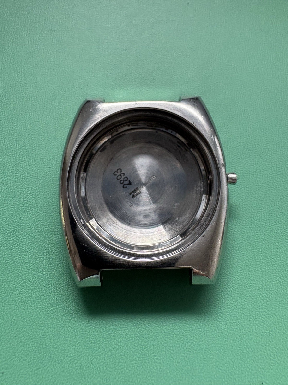 bulova oceanographer333 2893 Stainless Case And Case Back 2 Of 2 bulova oceanographer333 2893 Stainless Case And Case Back 2 Of 2