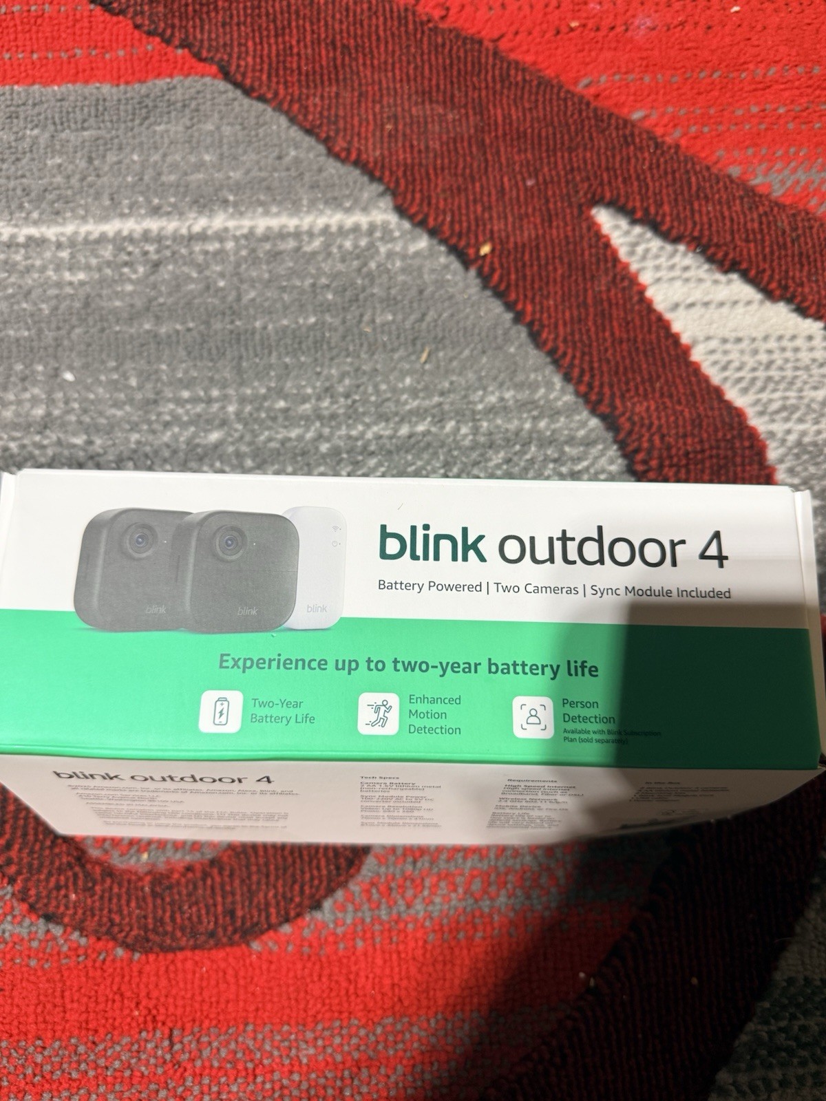 New Blink Outdoor 4 Battery Powered Camera
