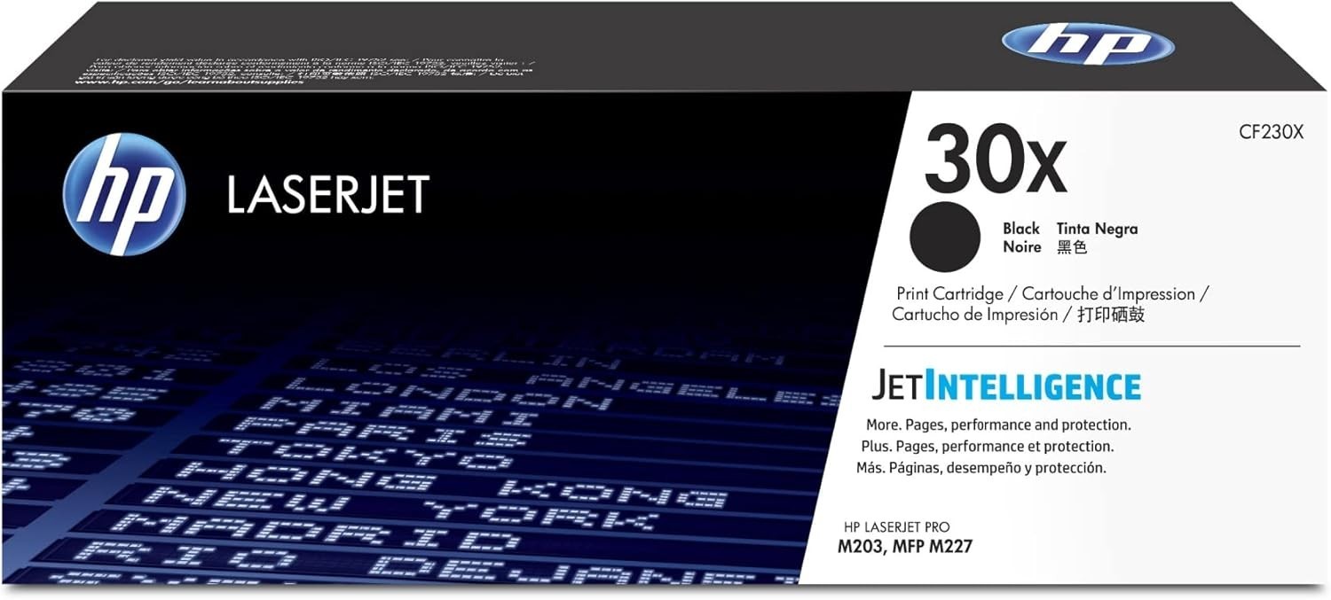 HP 30X Black High-yield Toner Cartridge | CF230X