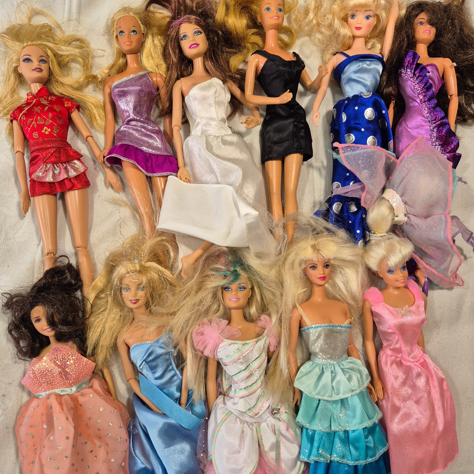 Vintage Barbie Doll Lot Of 11 Superstar 80s 90s Y2K Ballerina Princess