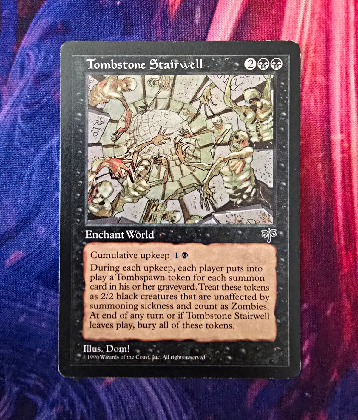 MTG Tombstone Stairwell Mirage LP-MP MTG Tombstone Stairwell Mirage LP-MP