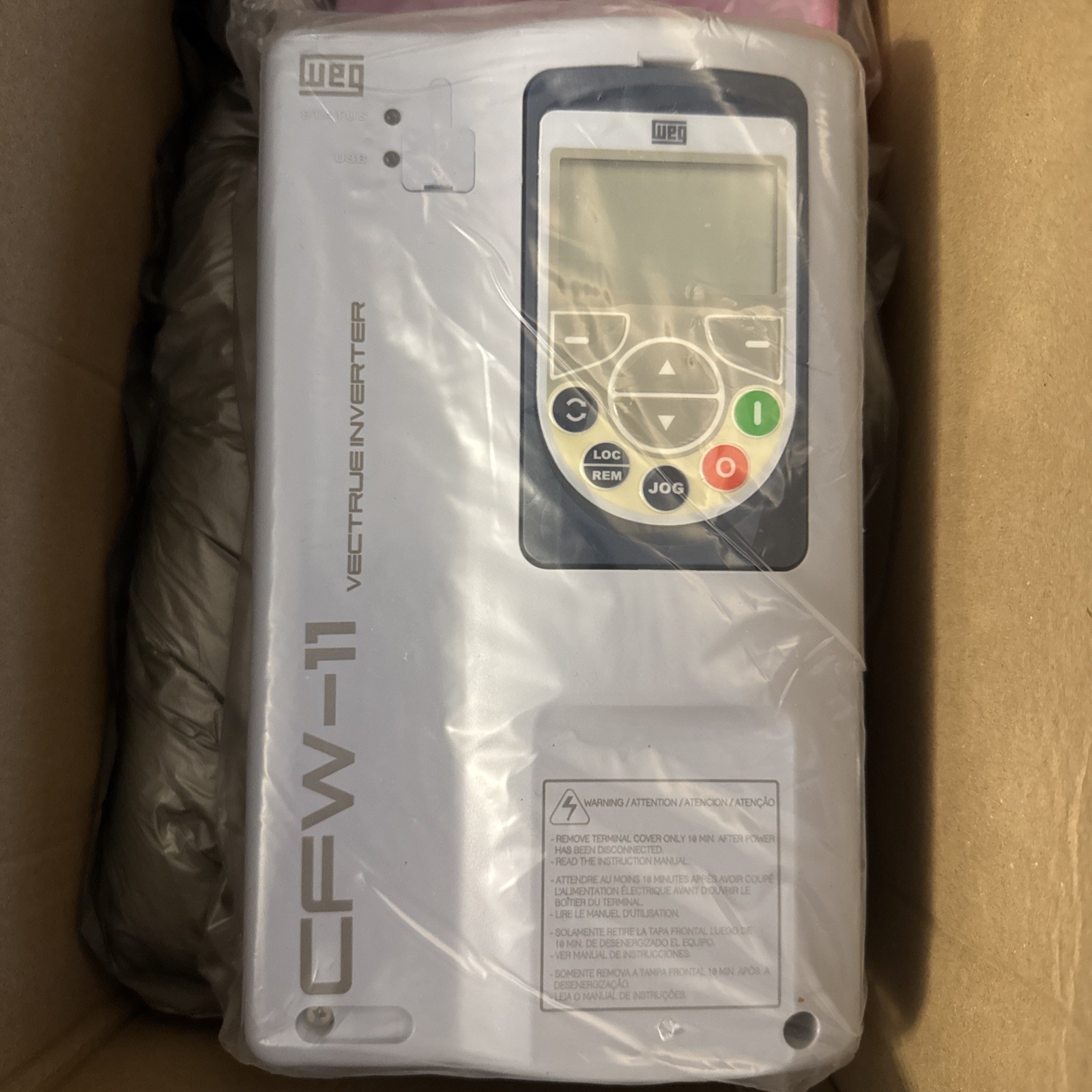 NEW IN BOX WEG DRIVE CFW-11 VECTRUE INVERTER NACFW110010T20N1Z