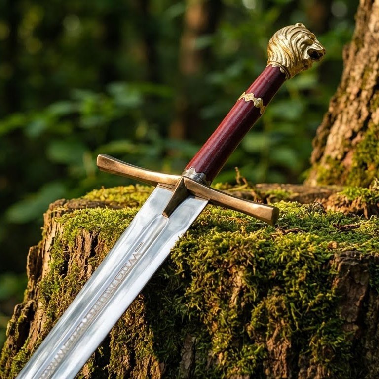 Rhindon Sword Chronicles Of Narnia Prince Peters Stainless Steel Movie Replica