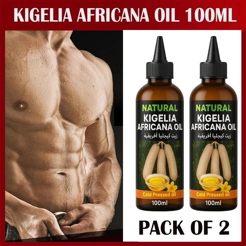 KIGELIA AFRICANA Oil African Sausage Tree - *2 In 1* RAPID ABSORPTION - 2x100ml