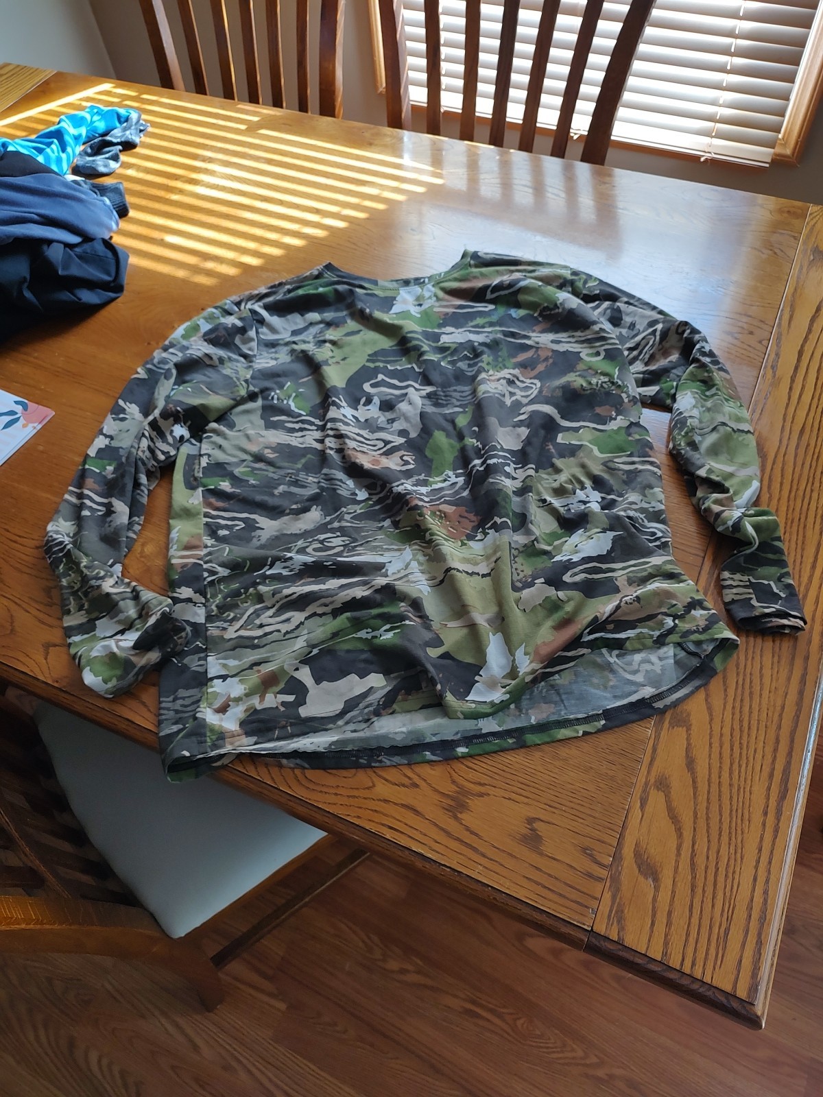 Under Armour Threadborne Forest Camo Shirt XXL Under Armour Threadborne Forest Camo Shirt XXL