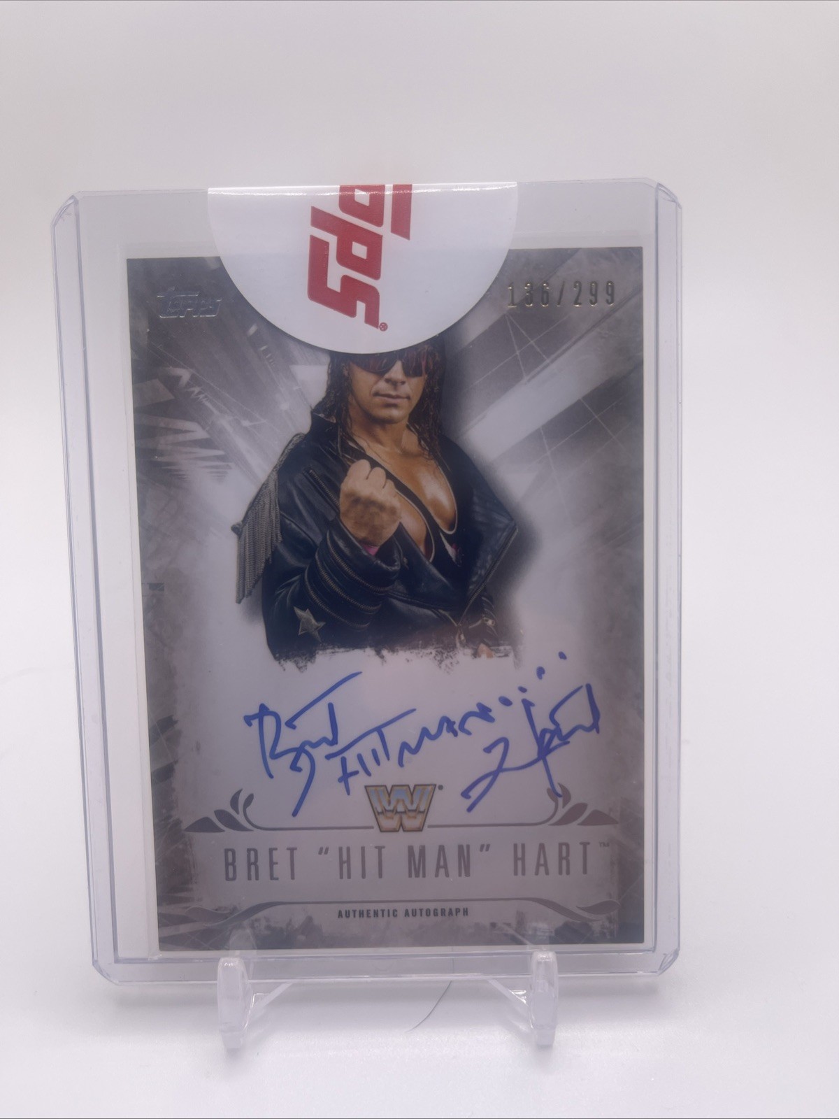 2016 Topps WWE Undisputed BRET \