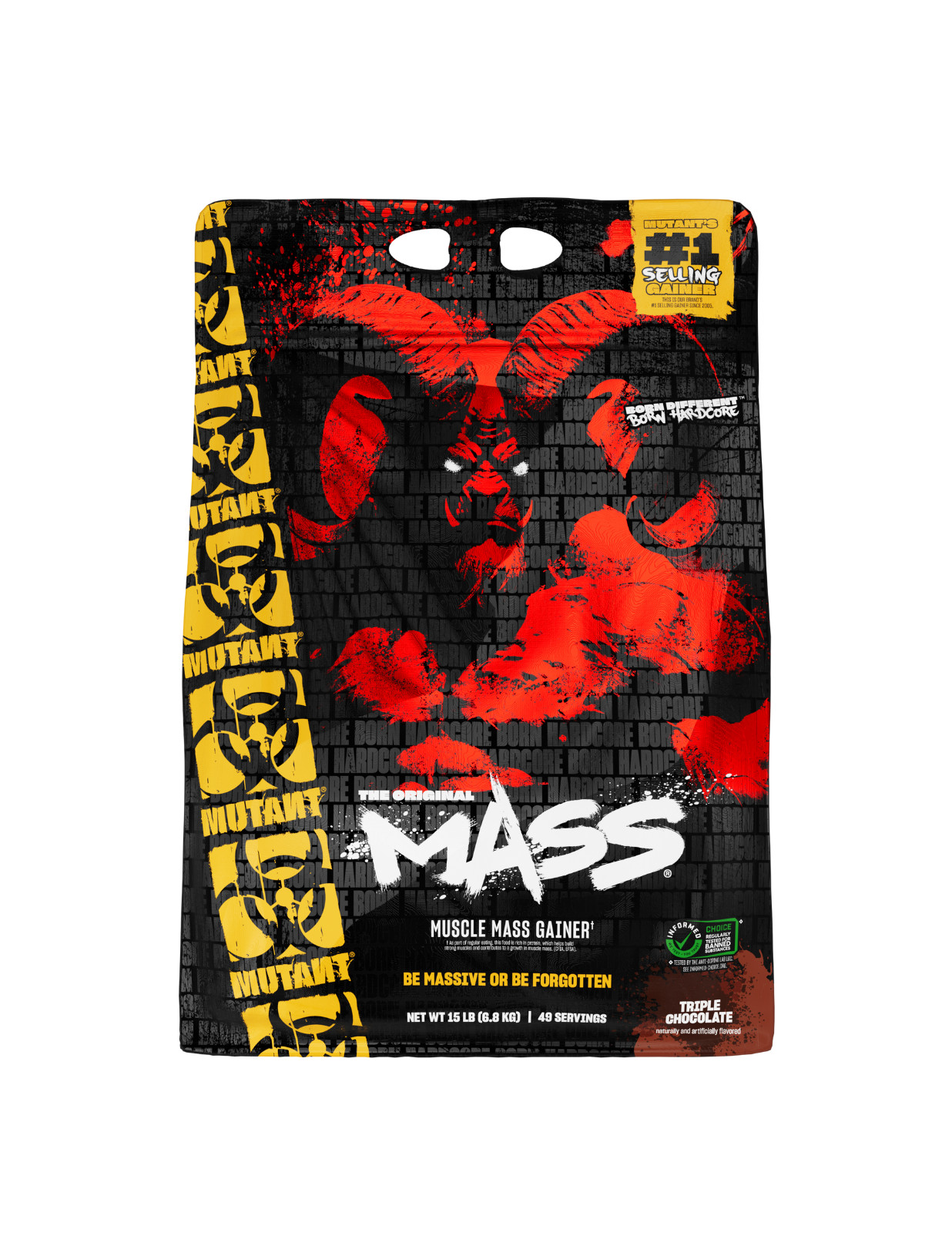 MUTANT MASS® 15 LBS The Original Muscle Mass Gainer High Protein Drink Mix MUTANT MASS® 15 LBS The Original Muscle Mass Gainer High Protein Drink Mix