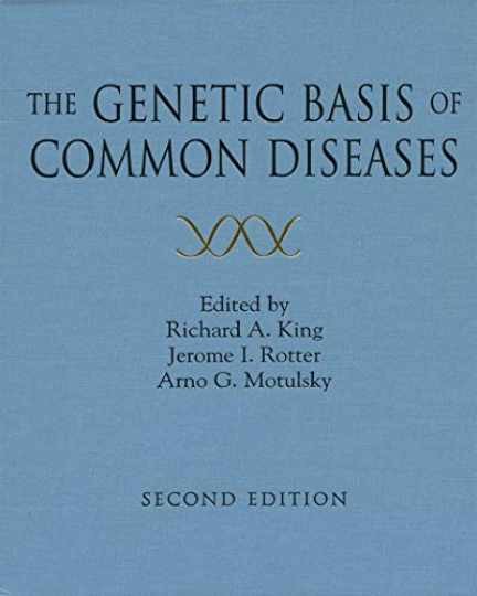 The Genetic Basis of Common - Hardcover, by King Richard A.; - Very Good