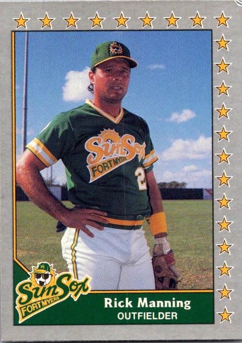 1990 Pacific Senior League #86 Rick Manning 1990 Pacific Senior League #86 Rick Manning