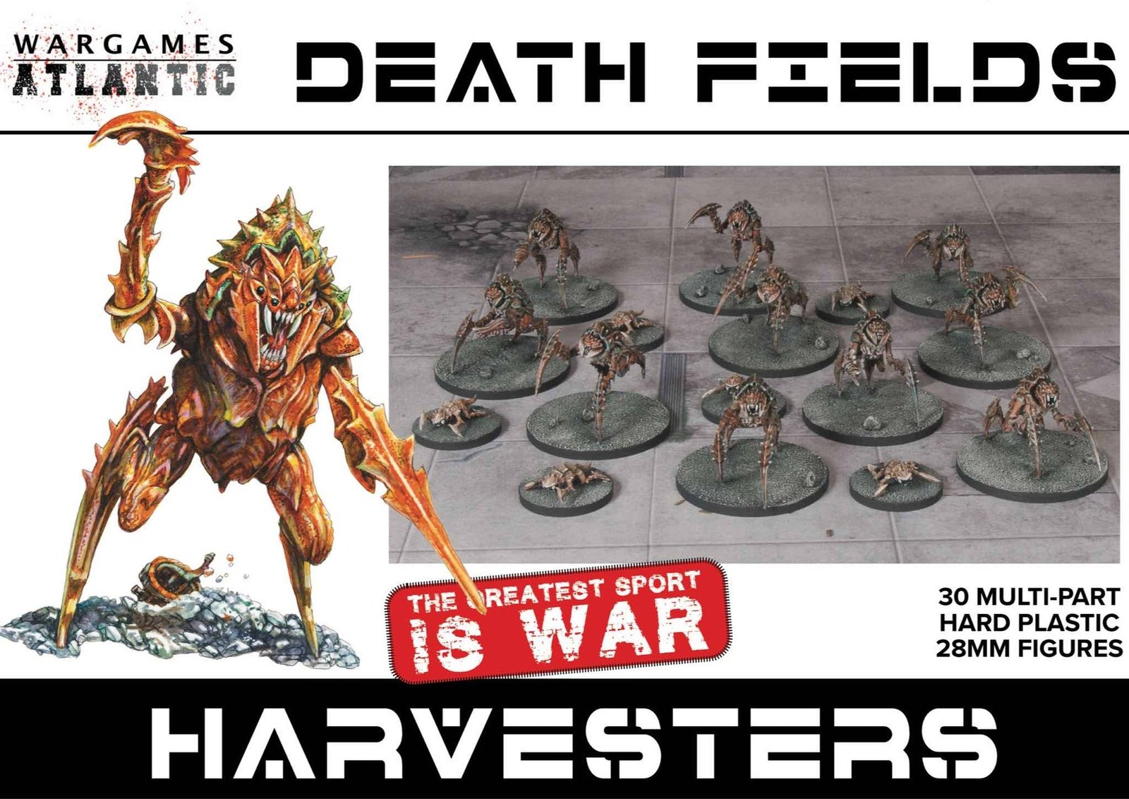 Wargames Atlantic - Death Fields: Harvesters - Alien Bugs