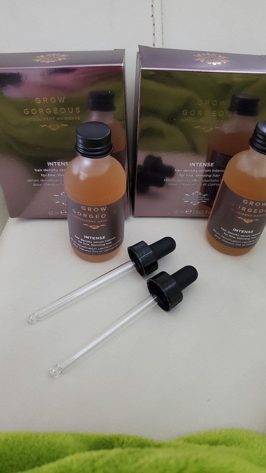 NEW Grow Gorgeous Density Serum INTENSE Hair Growth 60ml 2oz Thinning Treatment 