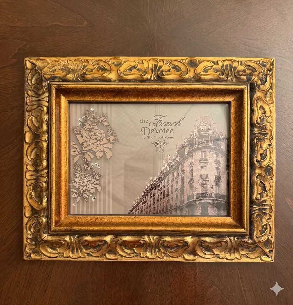 Sheffield Home Gold Ornate Picture Frame 5x7 Vintage Baroque French Country Sheffield Home Gold Ornate Picture Frame 5x7 Vintage Baroque French Country
