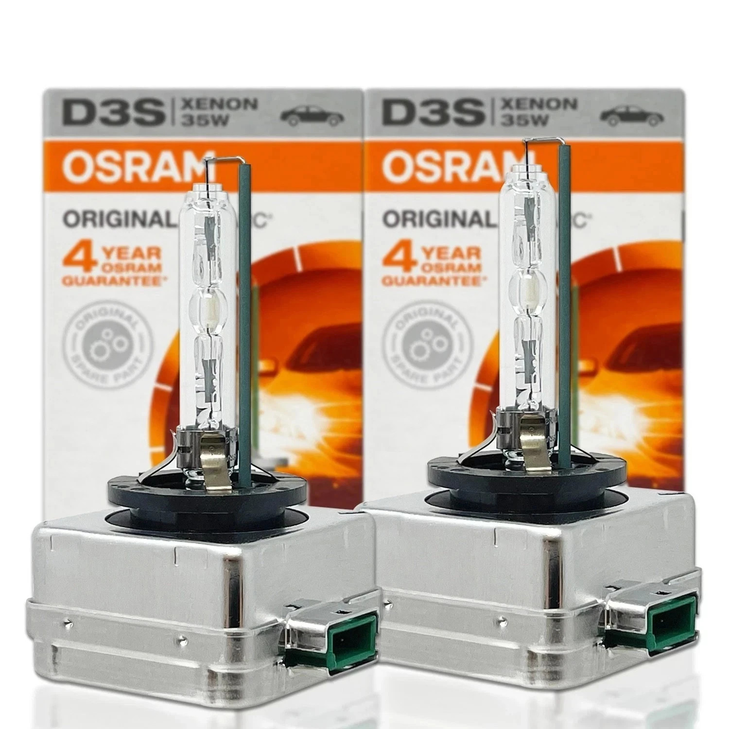 Osram 66340HBI Xenarc 35W D3S PK32D-5 4600K HID Xenon Light Bulb (2 Pack) Osram 66340HBI Xenarc 35W D3S PK32D-5 4600K HID Xenon Light Bulb (2 Pack)