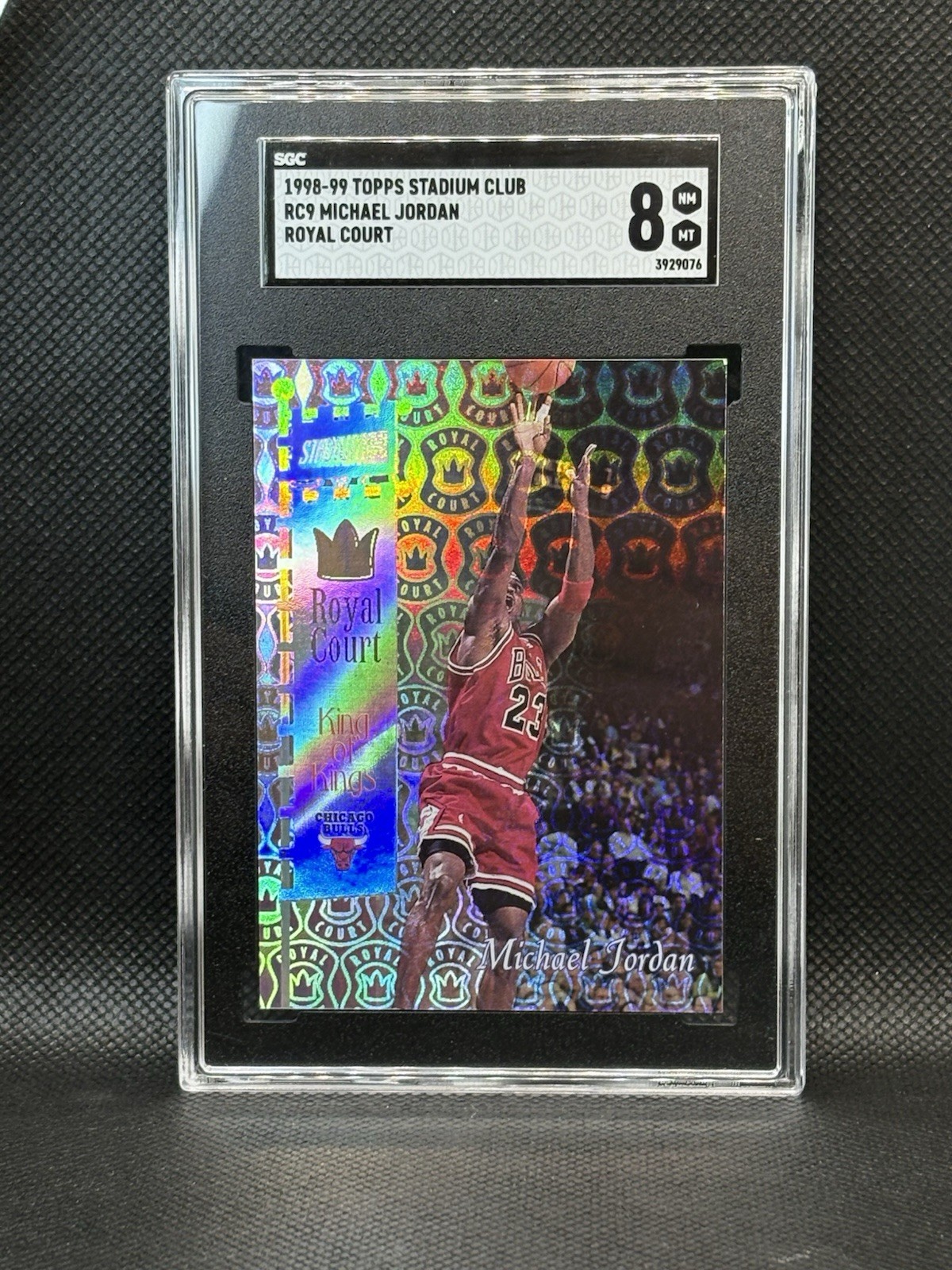 1998-99 Topps Stadium Club Michael Jordan Royal Court #RC9 SGC 8