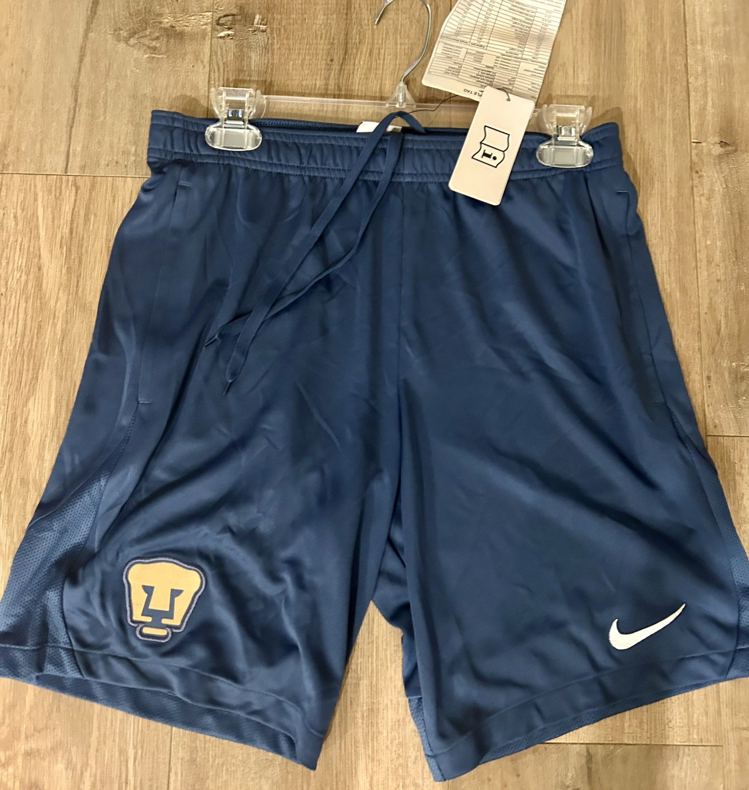 Nike Pumas UNAM Soccer Shorts Men’s Medium Navy Blue Dri-FIT NWT