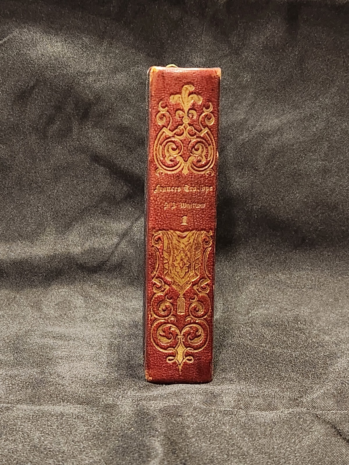 1847 Jonathan Jefferson Whitlaw by Frances Trollope in Danish Copenhagen Leather
