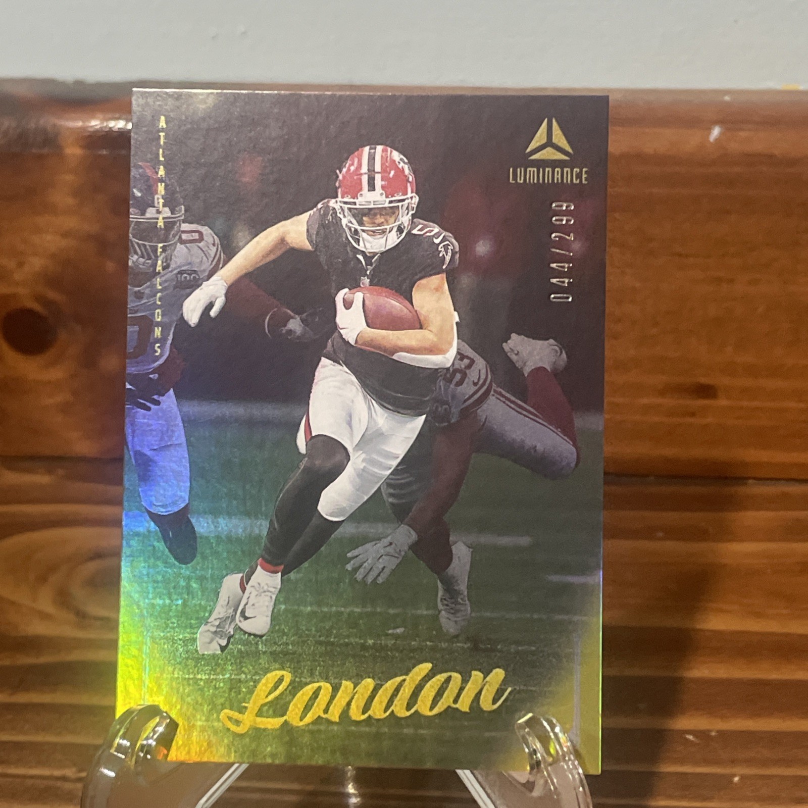 2025 Panini Luminance - Drake London #30 Gold /299