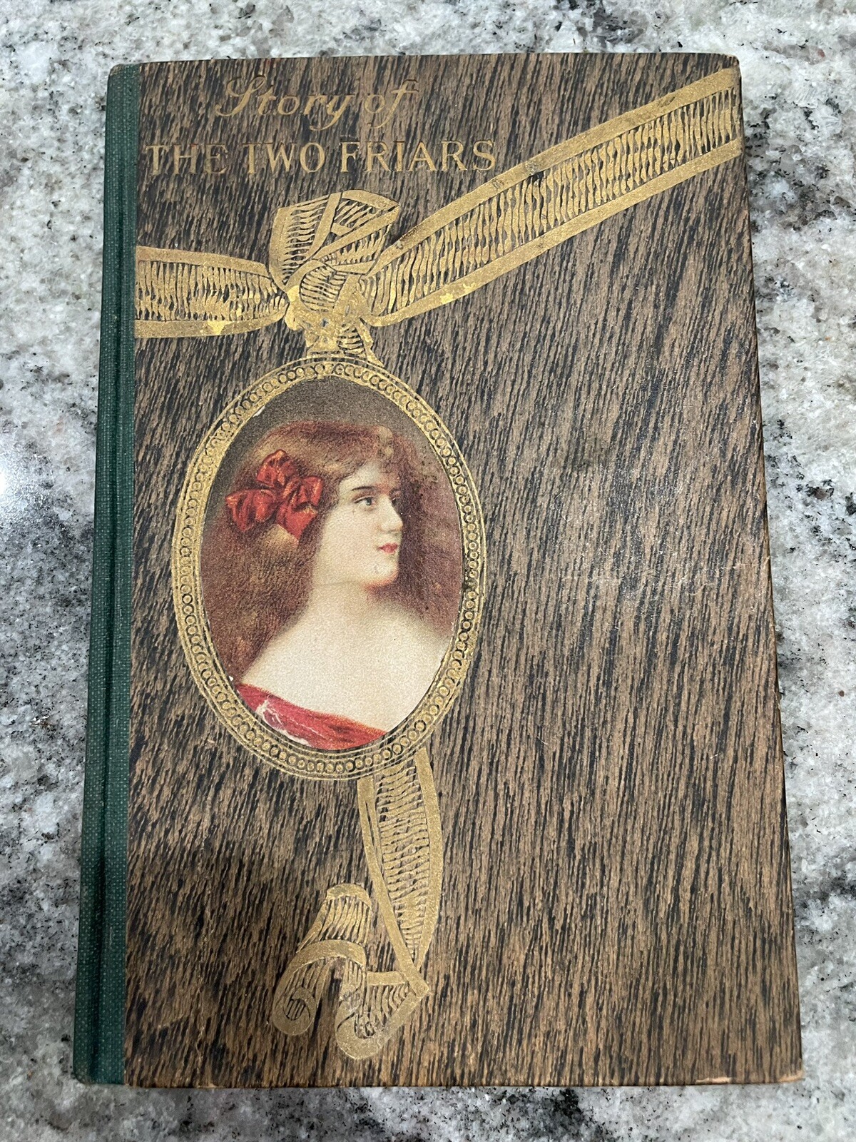 Antique 1901 Story of the Two Friars Book