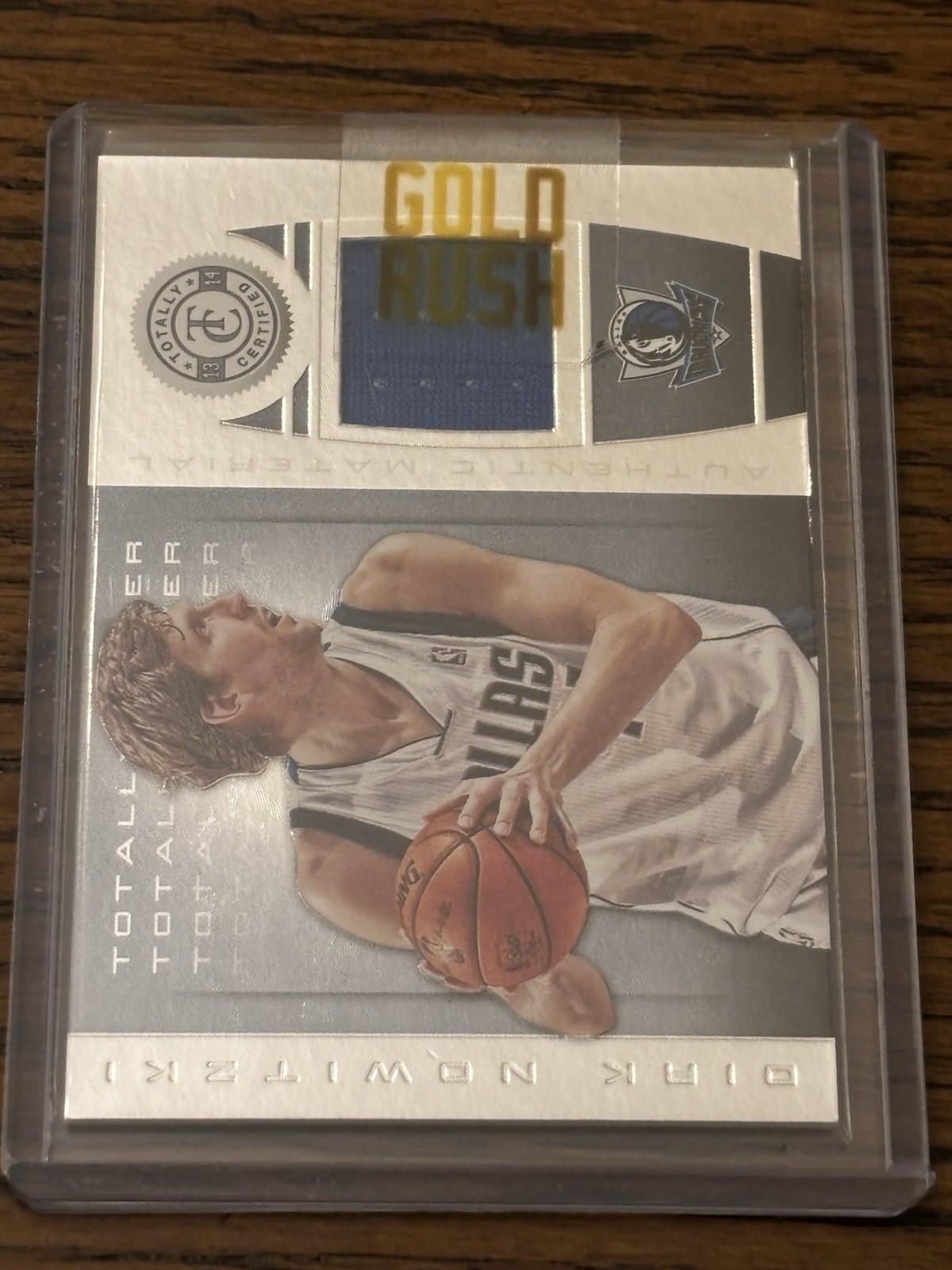 2013-14 Panini Totally Certified - Memorabilia Dirk Nowitzki #56 Totally Silver