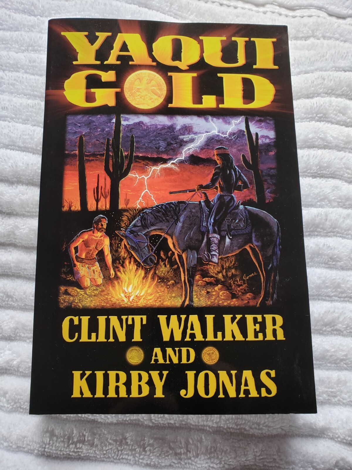 Yaqui Gold by Kirby Jonas and Clint Walker From The WALKER ESTATE GRASS VALLEY, 