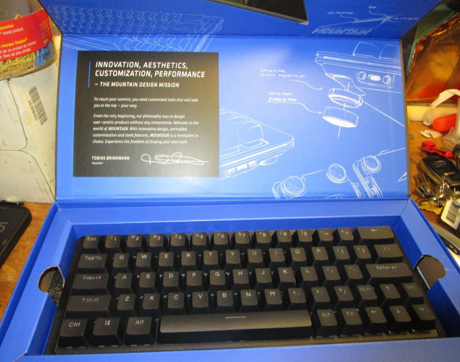 MOUNTAIN Everest 60 Mechanical Gaming Keyboard