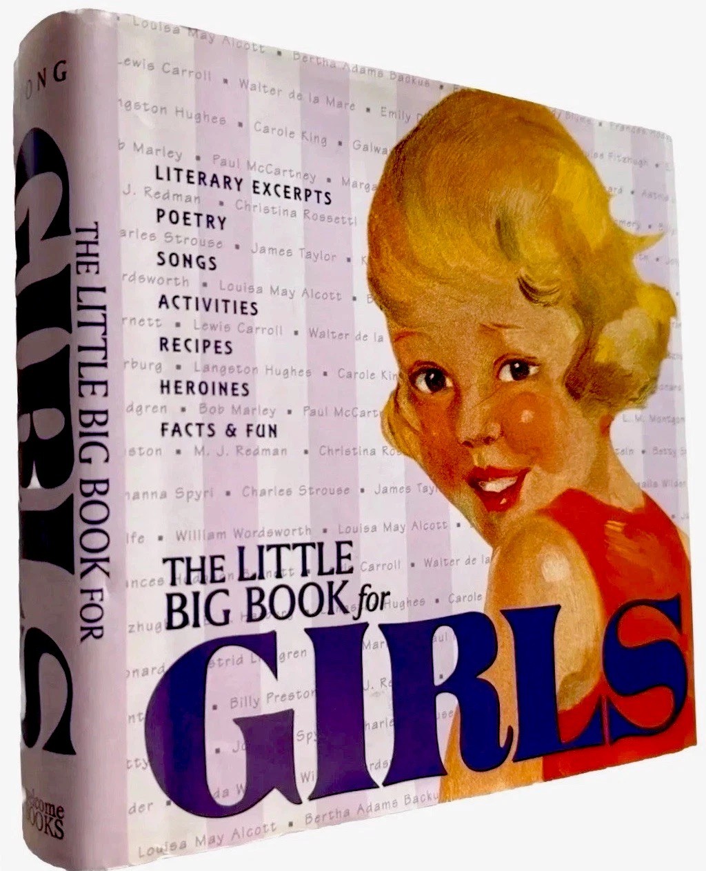 The Little Big Book for Girls hardcover fun girl activities recipes poems songs The Little Big Book for Girls hardcover fun girl activities recipes poems songs