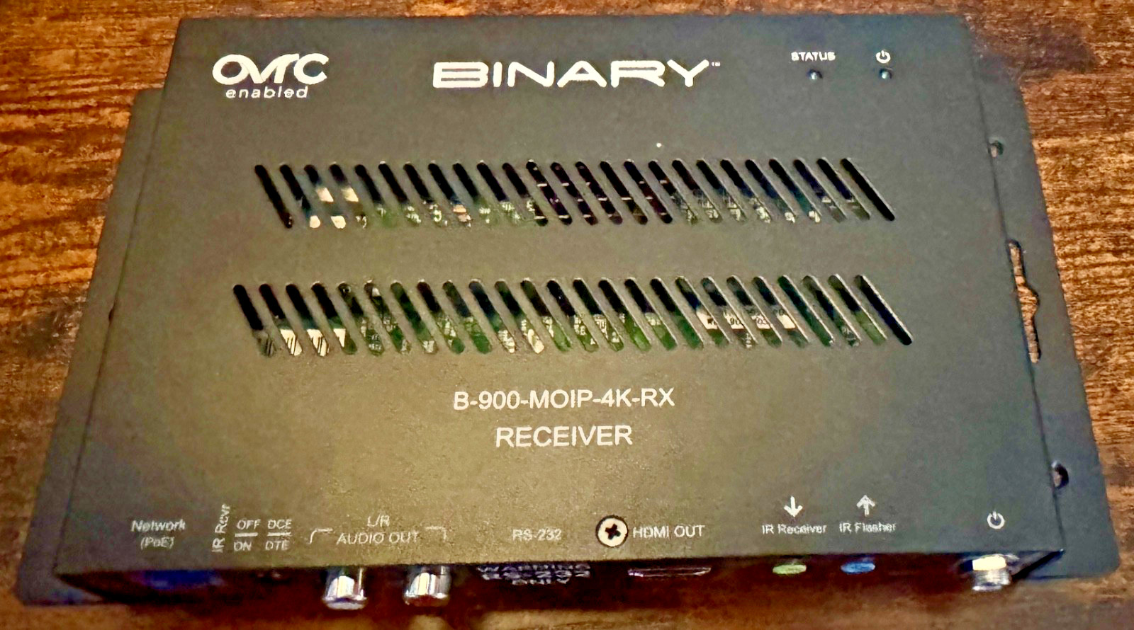 Binary B-900-MOIP-4K-RX MOIP Receiver Binary B-900-MOIP-4K-RX MOIP Receiver