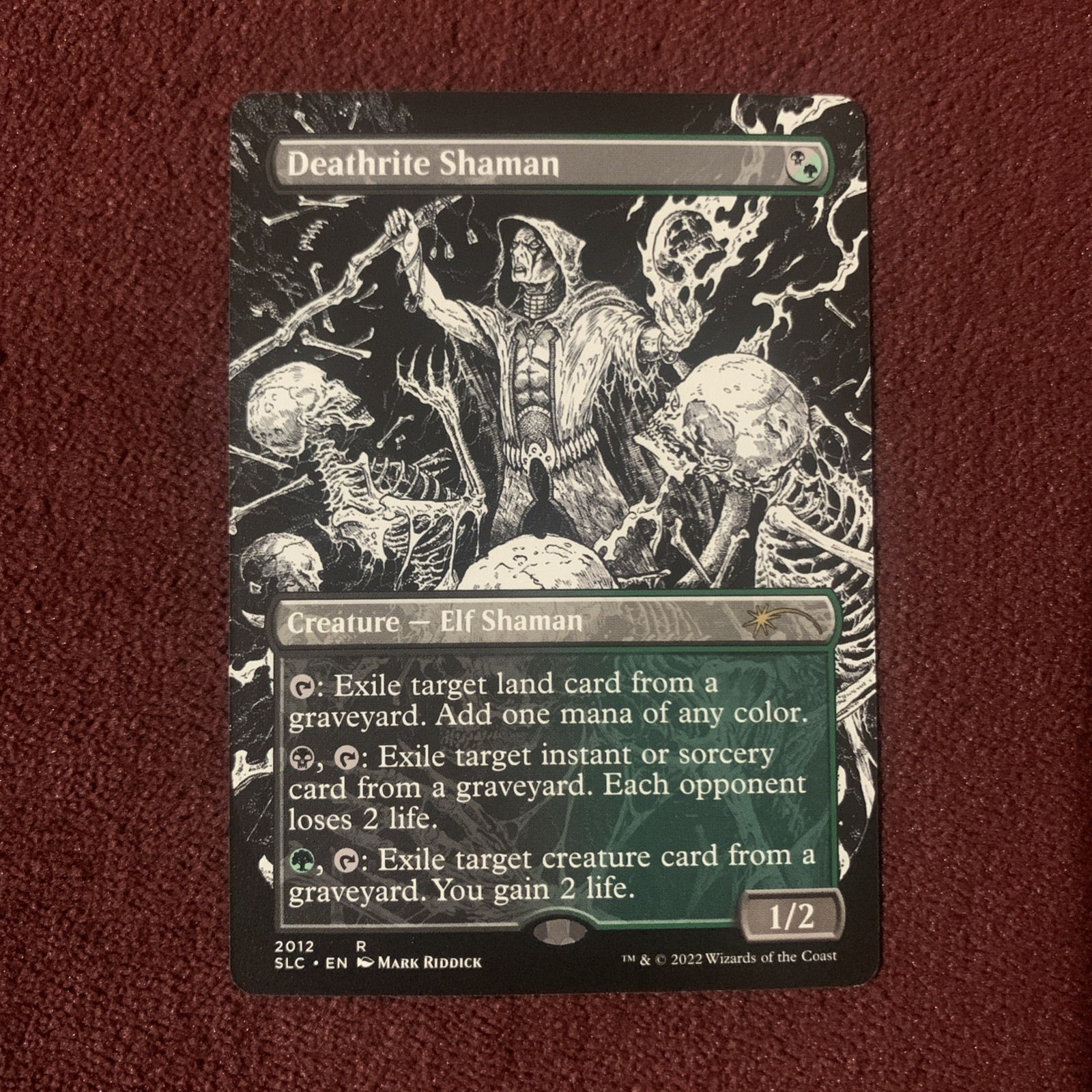 Deathrite Shaman Secret Lair Countdown Kit Regular Deathrite Shaman Secret Lair Countdown Kit Regular