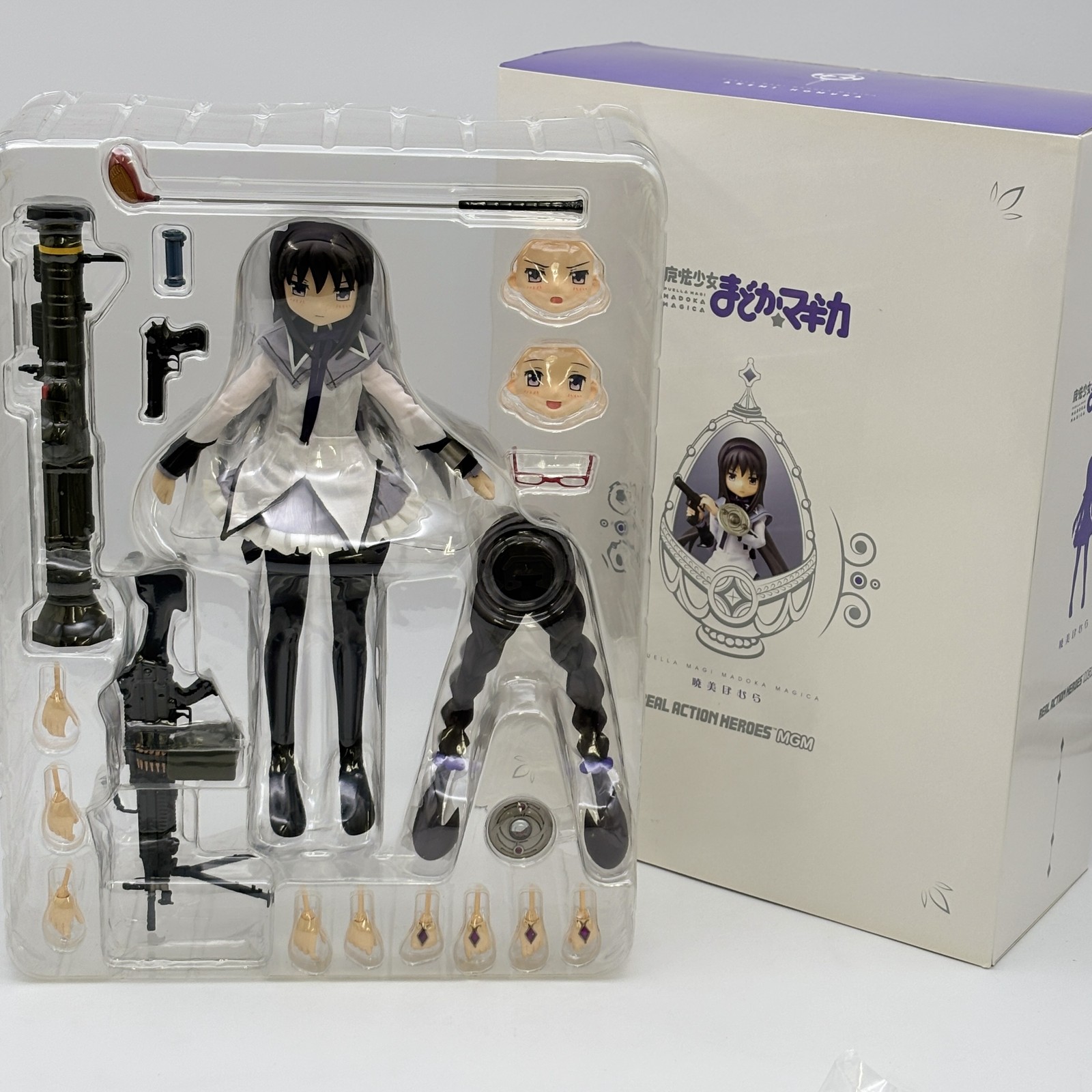 RAH Real Action Heroes Puella Magi Madoka Magica Homura Akemi 1/6 Figure Medicom RAH Real Action Heroes Puella Magi Madoka Magica Homura Akemi 1/6 Figure Medicom