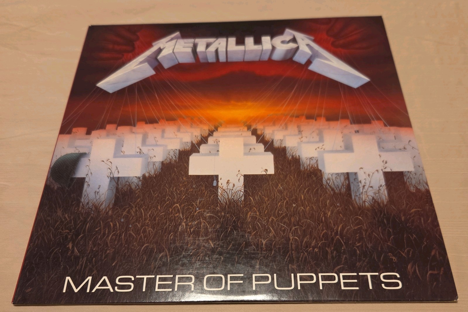 Metallica Master of Puppets 1st Elektra Press Vinyl LP VG+ W/Original Sleeve