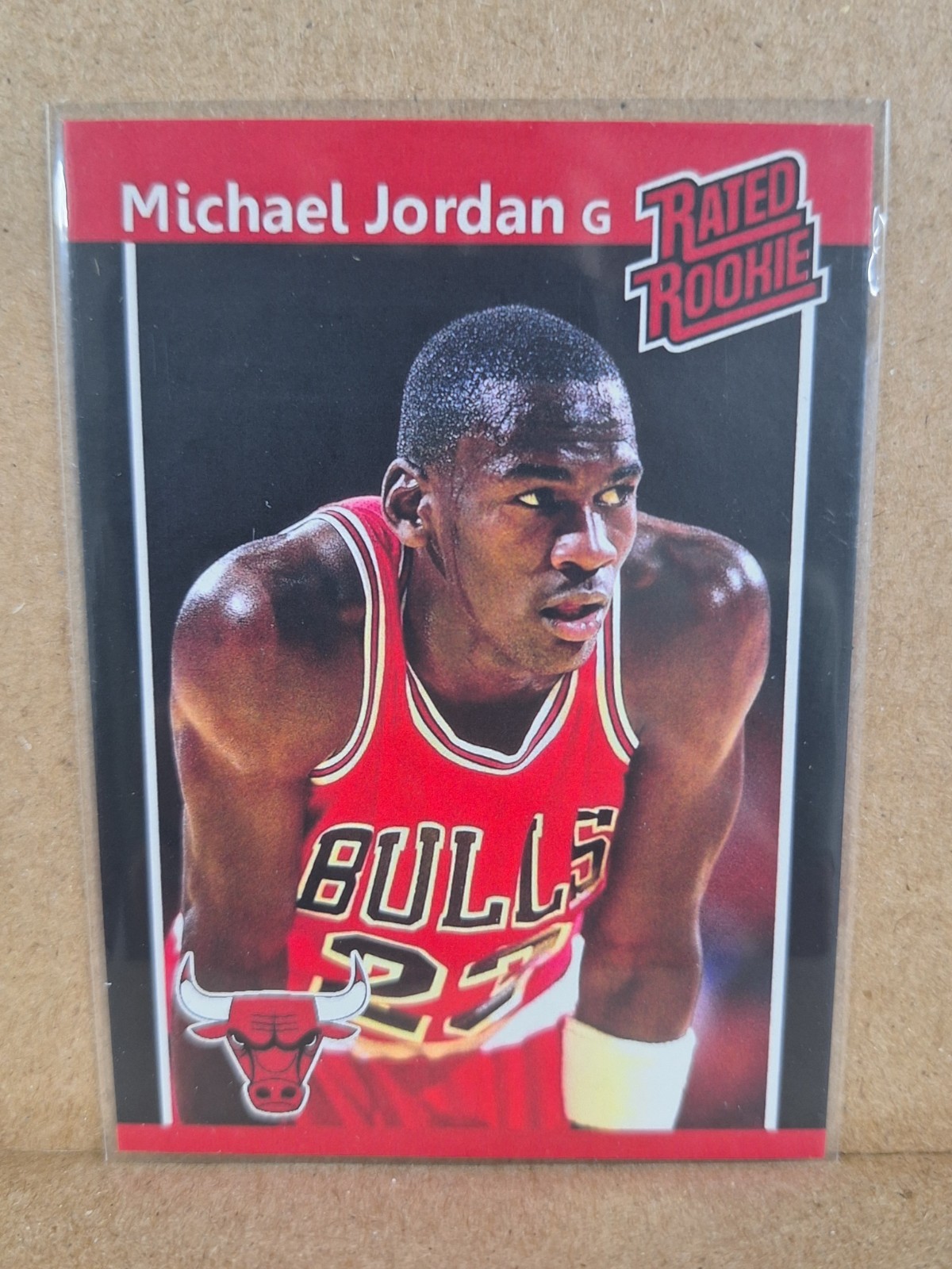 Michael Jordan Rated Rookie 1985 Chicago Bulls NBA Basketball HARD TO FIND Michael Jordan Rated Rookie 1985 Chicago Bulls NBA Basketball HARD TO FIND
