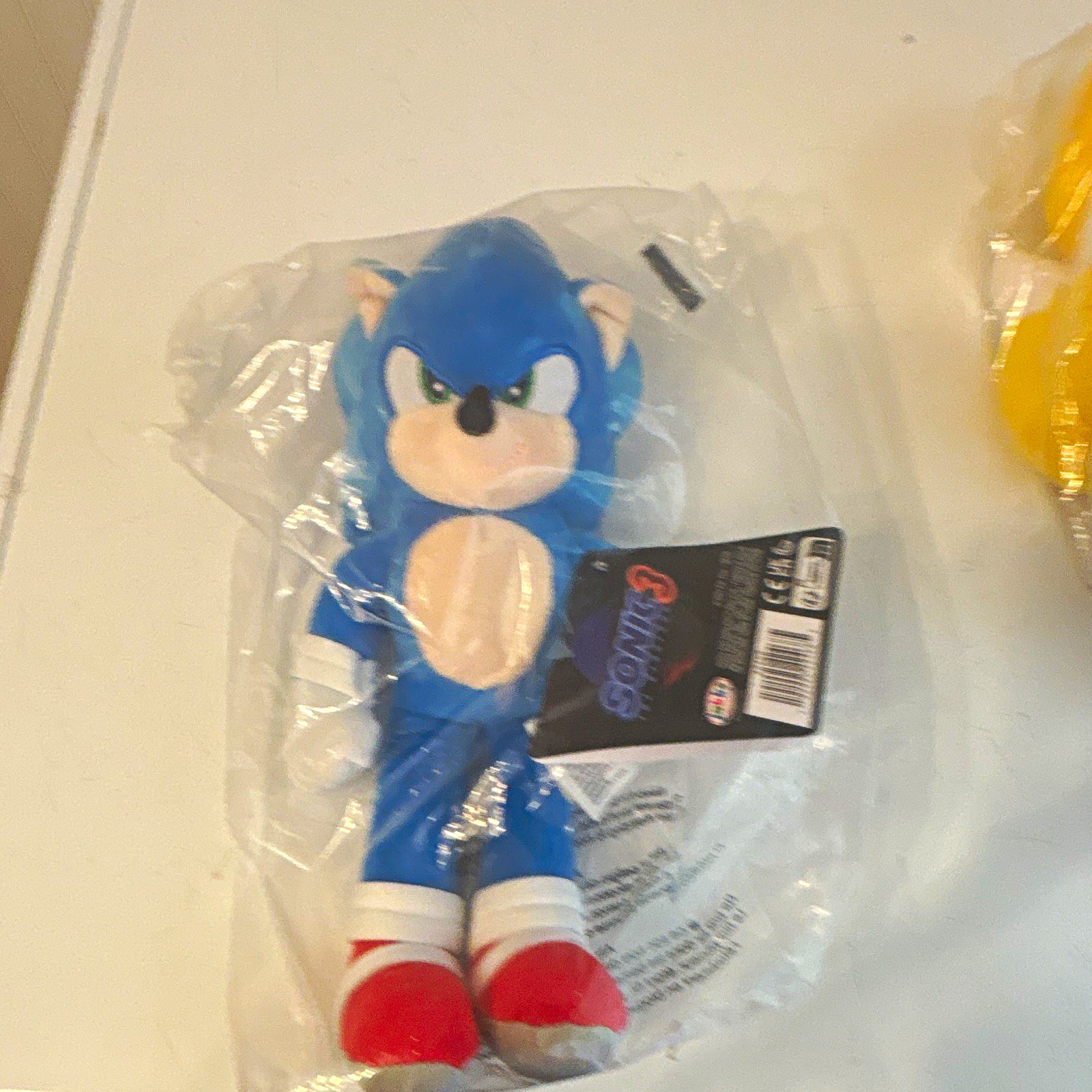 Jakks Sonic 3 Sonic the Hedgehog Plush Doll, Sonic the Hedgehog Series MPN 42468
