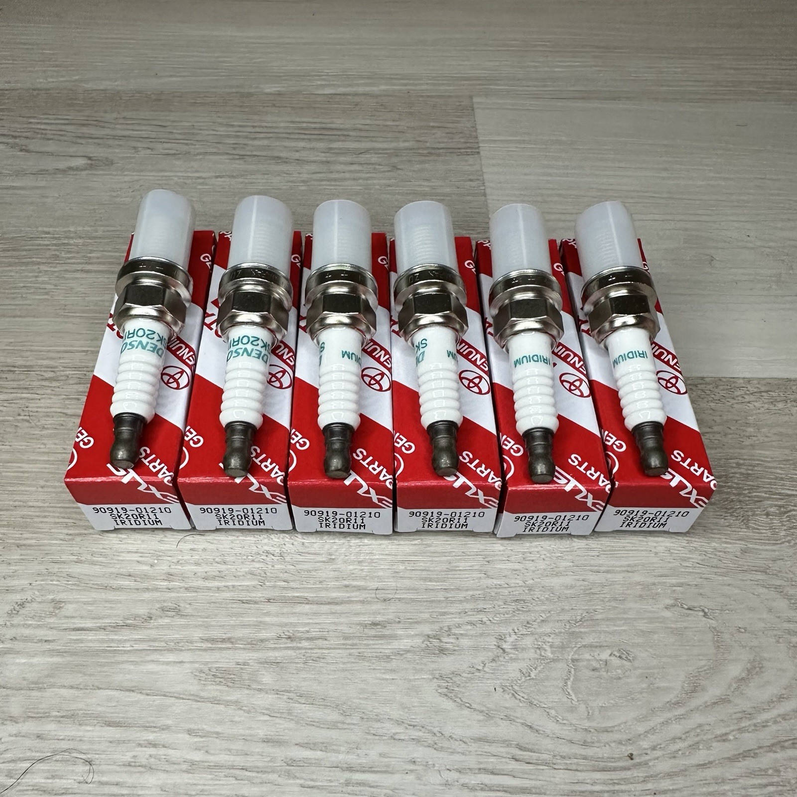 Fast Shipping|6 Genuine DENSO SK20R11 90919-01210 OEM Iridium Spark Plugs Toyota