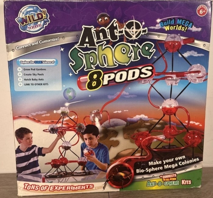 Ant-o-Sphere 8 Pod Ant Home Nature Science Connects Other Interplay Habitats 
