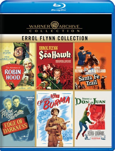 Errol Flynn Collection [New Blu-ray] Boxed Set, Digital Theater System, Mono S