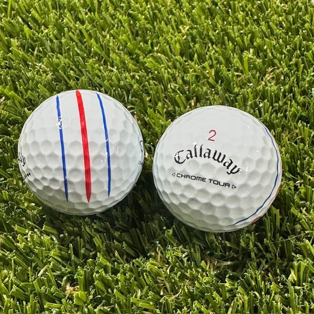 36 Callaway Chrome Tour / Tour X Triple Track Golf Balls 5A Mint Used