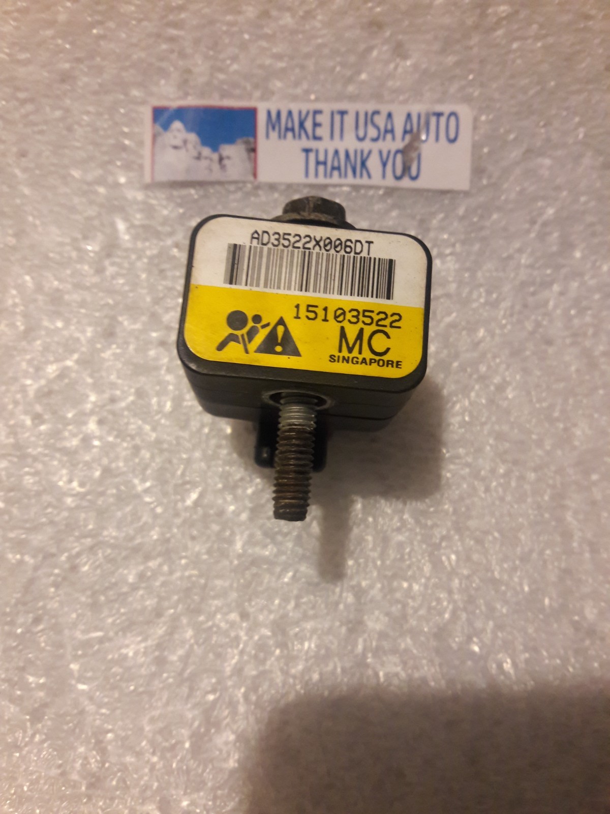 05-06  Silverado gmc Sierra chevy Tahoe Escalade Front Sensor 15103522 2005 2006