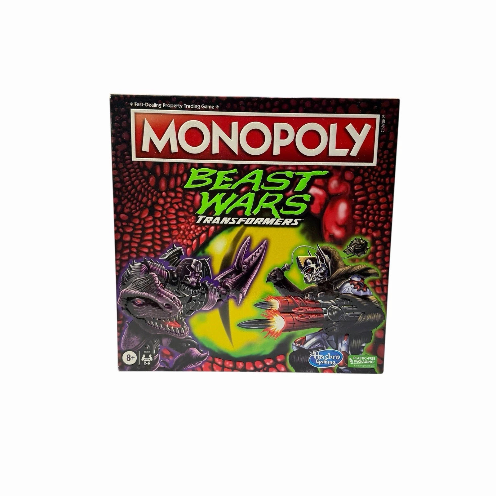 Monopoly Beast Wars Transformers Board Game Hasbro New Sealed 2022
