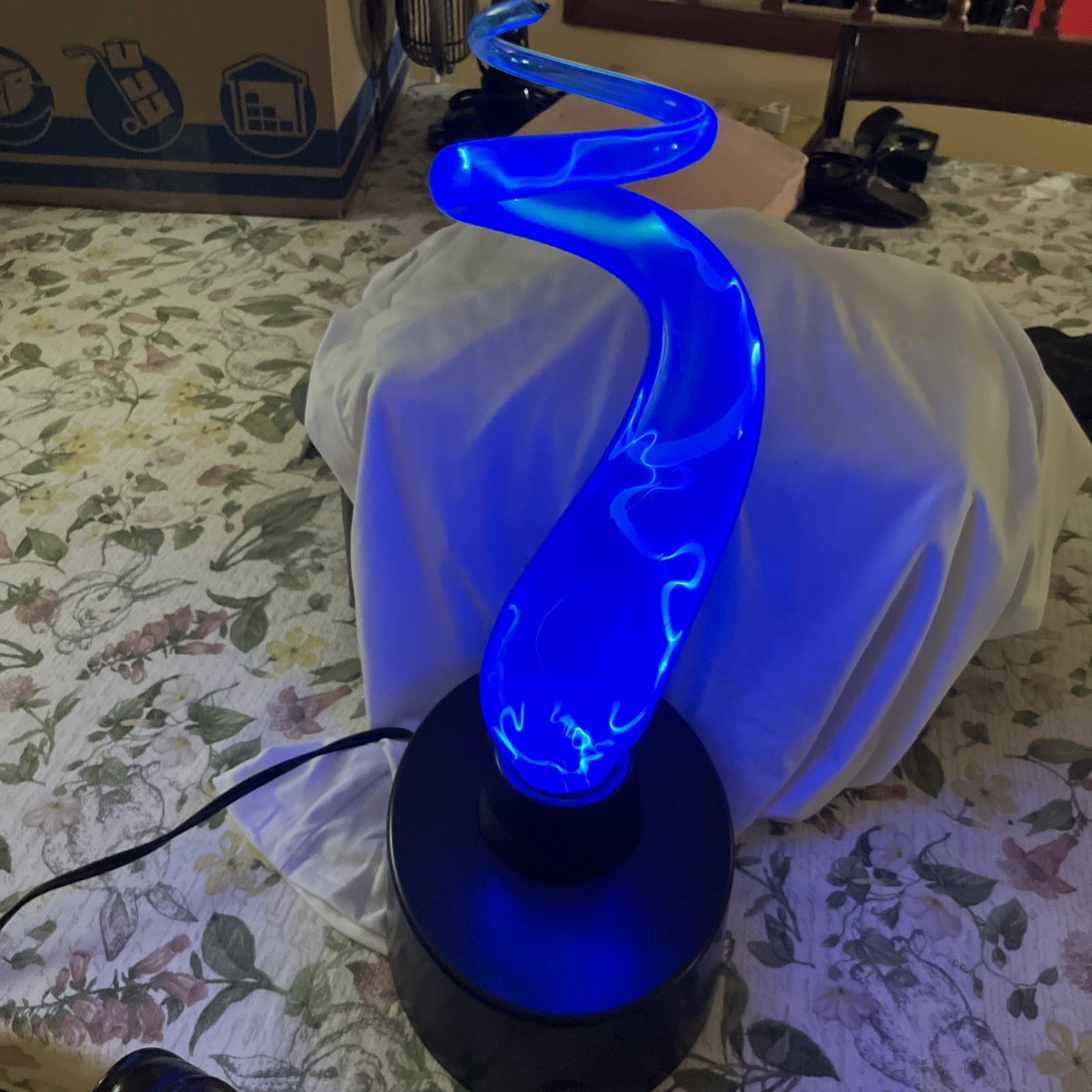 Vintage Rare Plasma LumiSource Electra Advertising? Lamp works 2003  works 