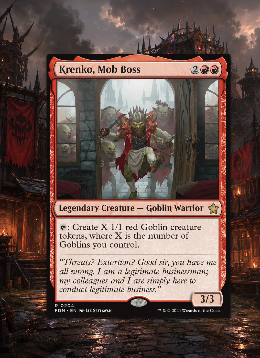 EDH Goblin Deck - Commander MTG Magic the Gathering EDH Goblin Deck - Commander MTG Magic the Gathering