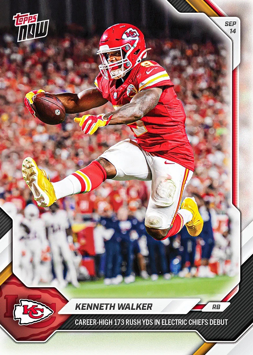 *PRE SALE* Kenneth Walker - 2026 NFL Topps NOW® - Card 17