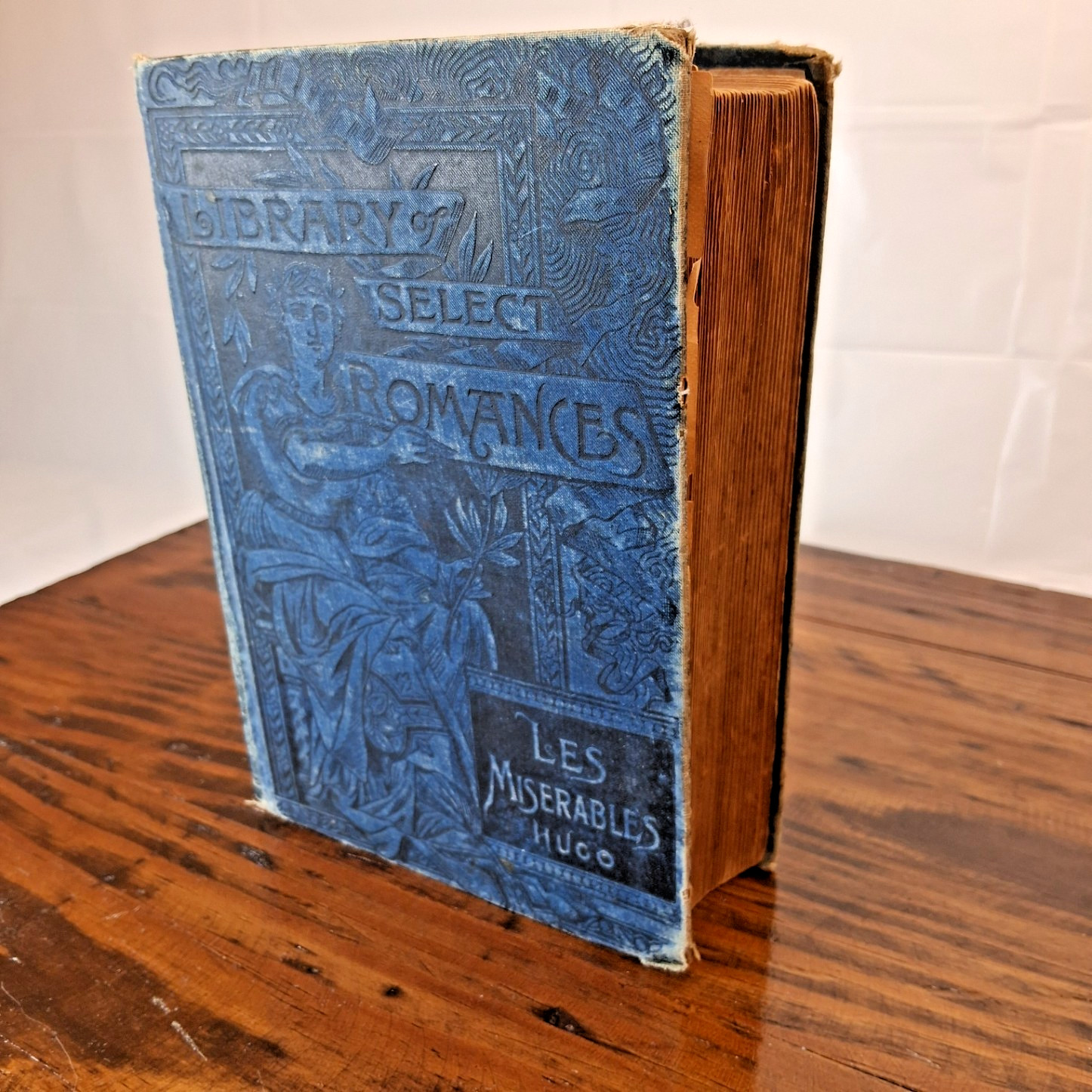 Antique c1888 Les Miserables Victor Hugo Wraxall Trans Worthington Co Hardcover