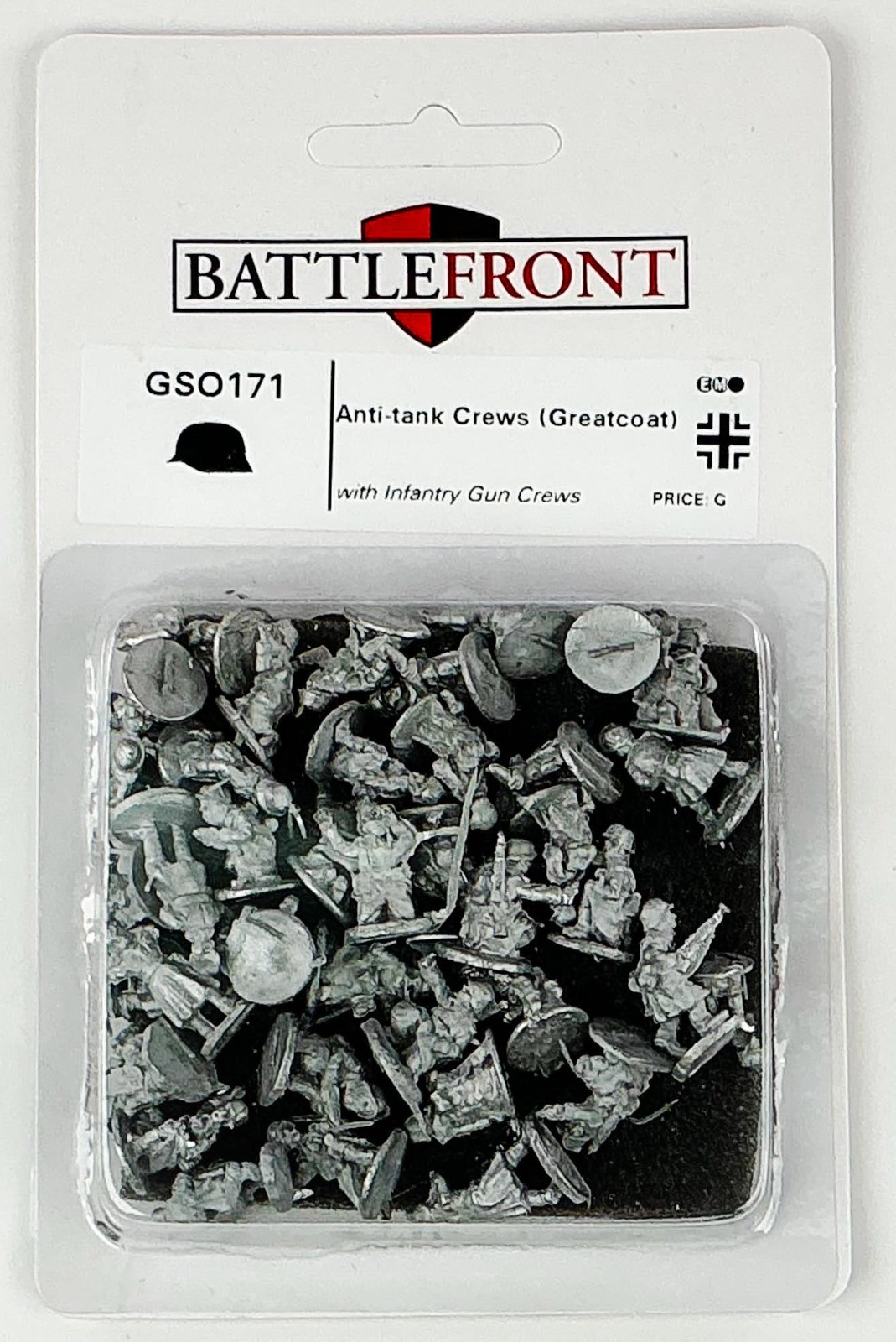 Flames of War GSO171 Anti-tank Crews (Winter Greatcoats) Gaming Miniatures Flames of War GSO171 Anti-tank Crews (Winter Greatcoats) Gaming Miniatures