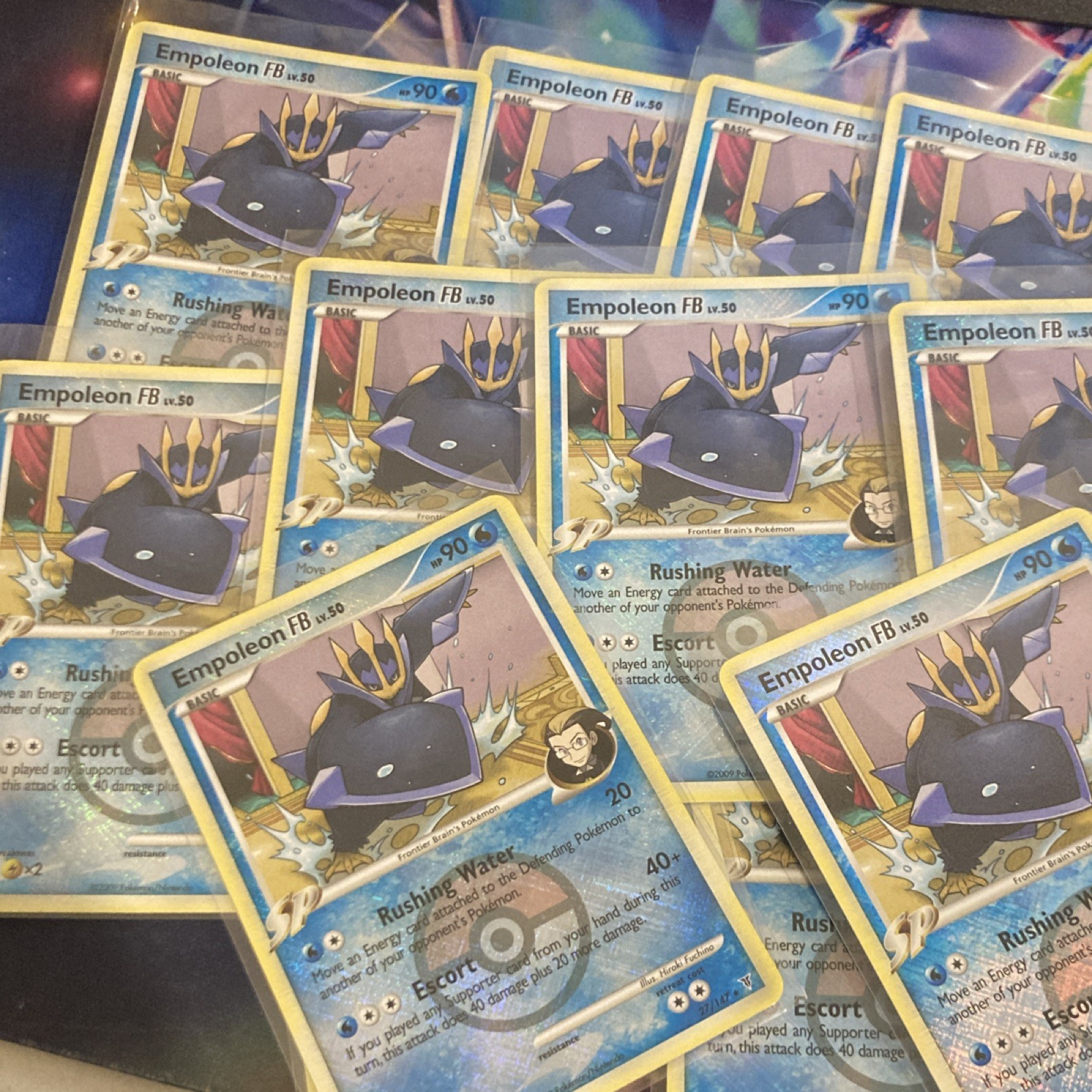Empoleon FB 027/147 League Promo Reverse Holo English NM (READ DESCRIPTION) Empoleon FB 027/147 League Promo Reverse Holo English NM (READ DESCRIPTION)