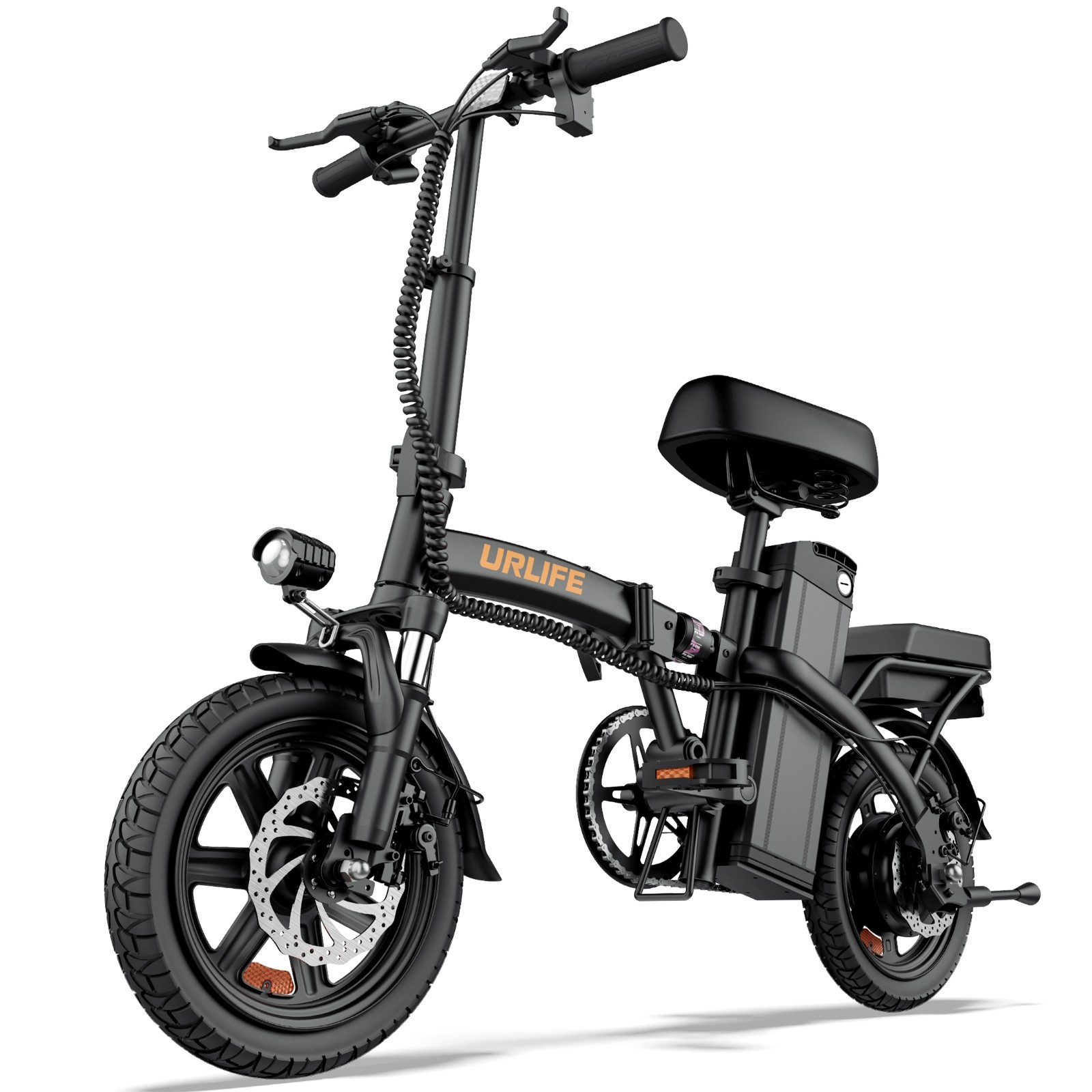 URLIFE Foldable Electric Bike for Adult City Folding Ebike 500W 20MPH 40Miles