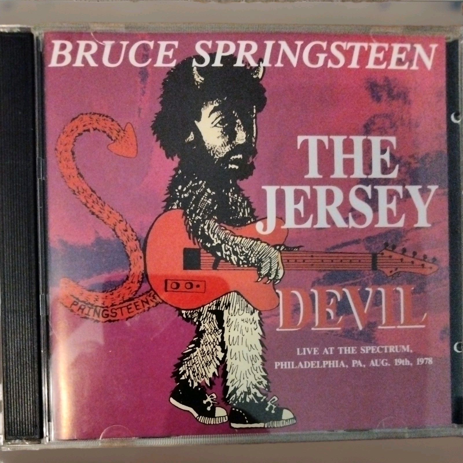 The Jersey Devil (Live) by Bruce Springsteen (CD, 1973, Crystal Cat)