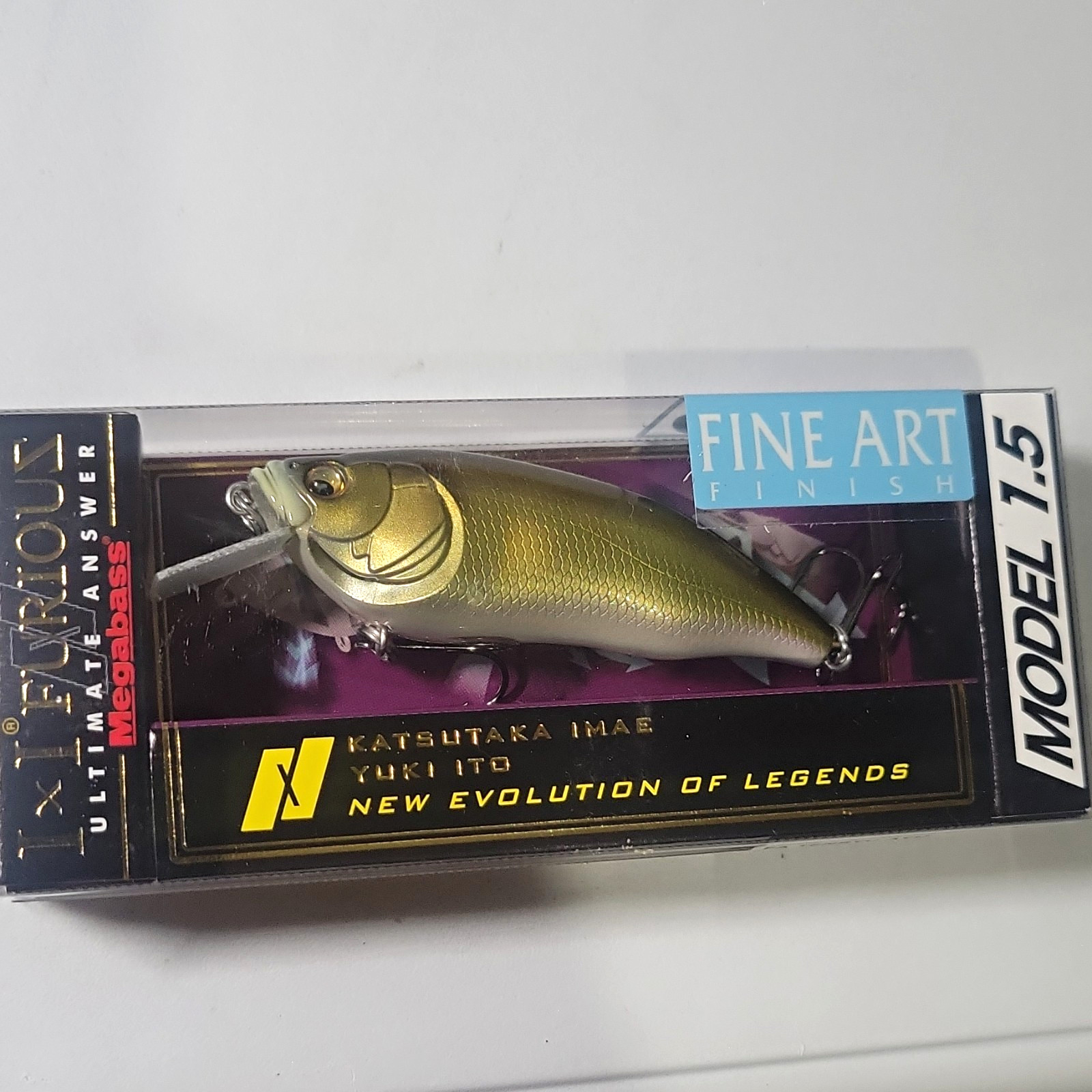 Megabass IXI Furious 1.5 FA Tenryu Ayu Crankbait Fine Art Finish Jdm Import