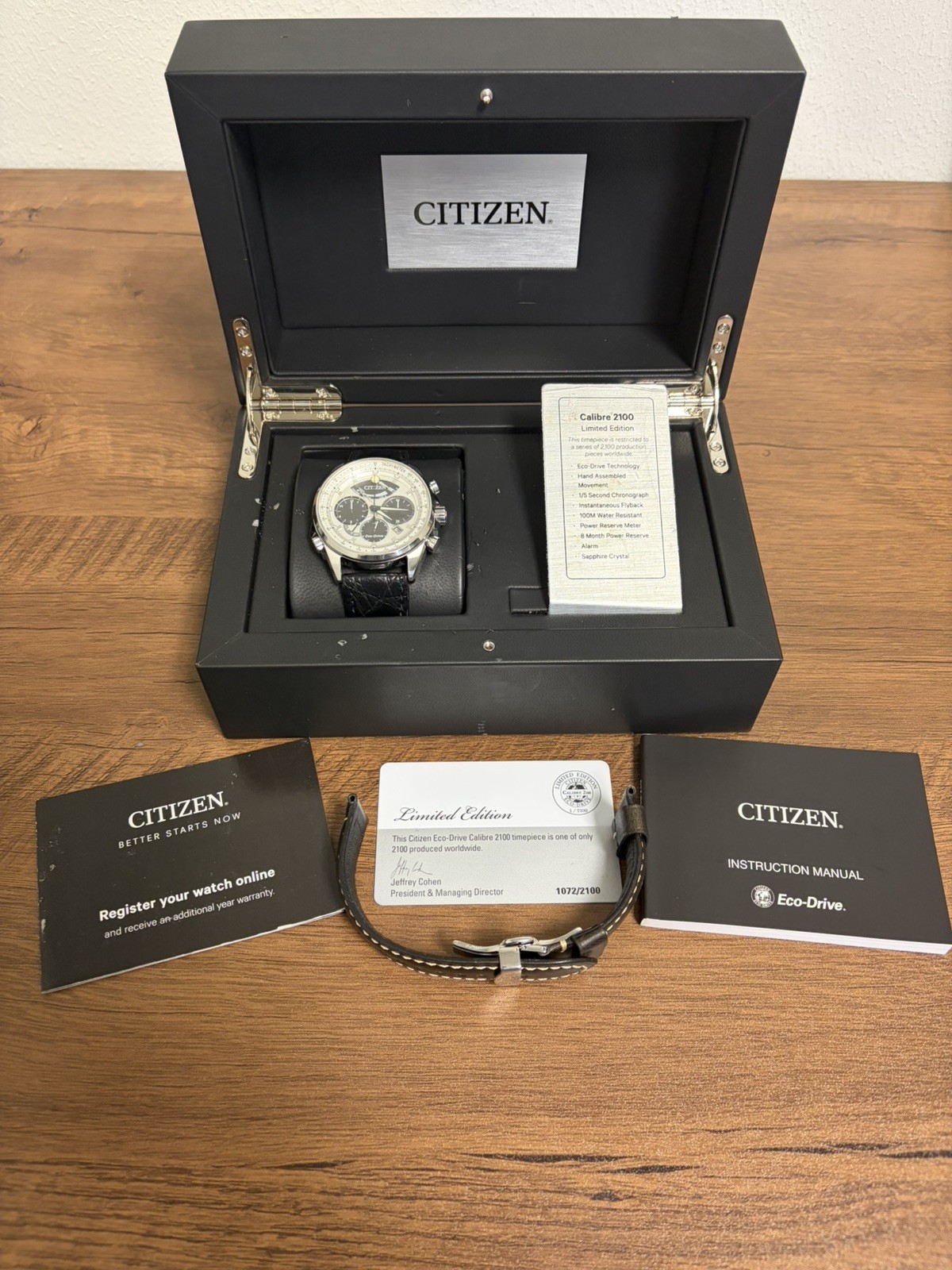 Citizen Calibre 2100 Limited Edition Chronograph Men\'s Watch AV0060-00A